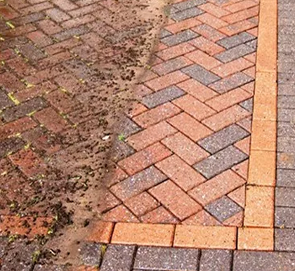 Concrete and Brick Cleaning